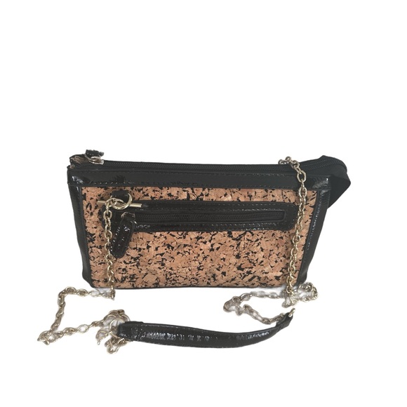Sondra Roberts | Cork | Crossbody | Chain Strap Purse - Picture 9 of 9